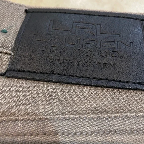 Lauren Ralph Lauren Grey Straight Leg Jeans - Picture 3 of 5